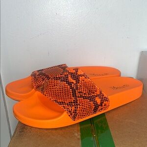 Rogue Orange Sandals size 10
